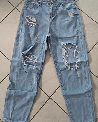 Jeans donna , taglia L, Shein, taglia morbida