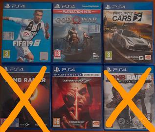 4 Videogiochi PS4 