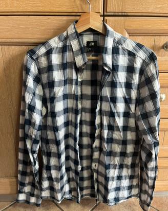 camicia a quadretti h&m