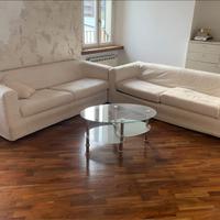 Divani Poltronesofà 2/3 posti avorio sfoderabile