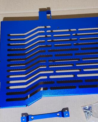 Protezione Radiatore Alluminio Blu - Yamaha Ténéré