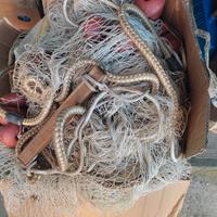 rete da pesca sciabica o strascico 