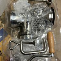 Tritacarne manuale acciaio inox insaccatrice