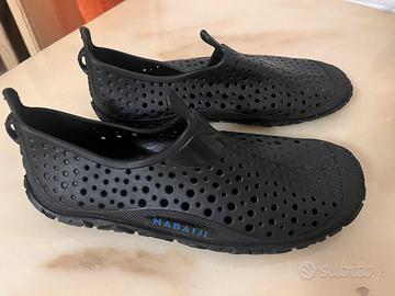 Scarpe da scoglio Nabaiji 35/36 nere mare piscina