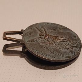 Pinza ferma carte greca in bronzo..