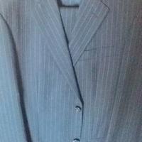 Abito gessato blu uomo cerimonia tg. 48 ZEGNA