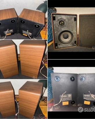 Diffusori audio vintage SABA CEMARK