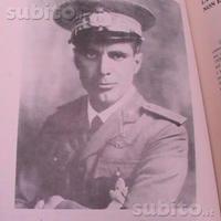 U.Nobile, autografo su adesivo catalogo 50'Poli