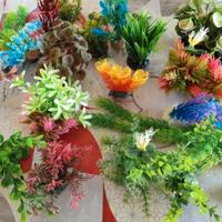 fiori piante decorazioni per acquario 