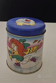 Scatola latta vintage Tiny Toon Warner Bros 1991