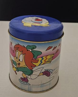 Scatola latta vintage Tiny Toon Warner Bros 1991