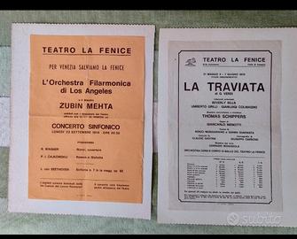 Locandine Teatro La Fenice