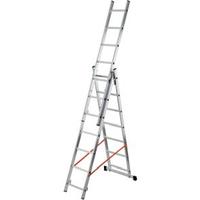 Scala in alluminio Modula 3x7 gradini