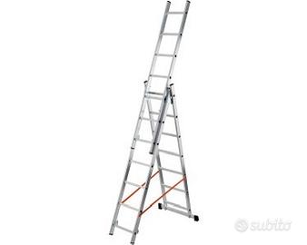 Scala in alluminio Modula 3x7 gradini