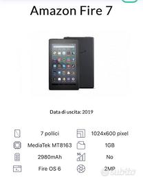 Talbet amazon fire 7