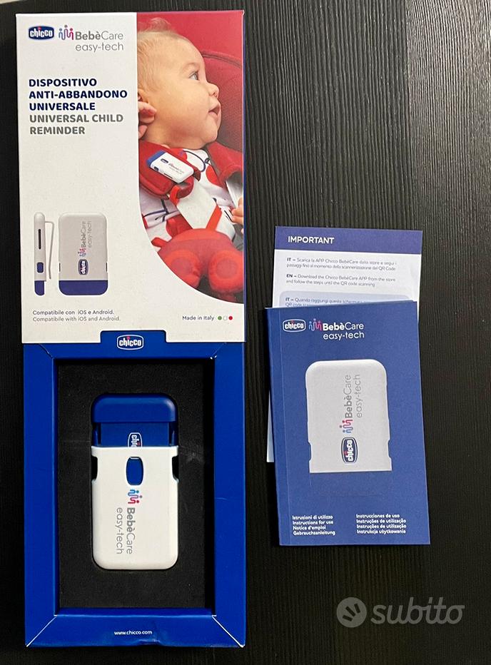 Chicco CHICCO BEBE' CARE SISTEMA ANTI ABBANDONO CON CERTIFICATO DI CONFORMITà 