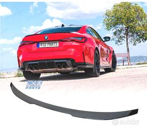 ALETTONE SPOILER BMW G22 LOOK M4 NERO LUCIDO
