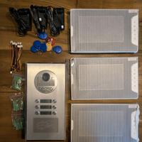 Videocitofono smart da 7 pollici 3 monitor RFID