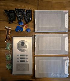 Videocitofono smart da 7 pollici 3 monitor RFID