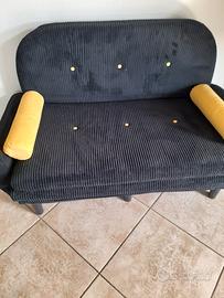 divano letto 2 posti velluto sfoderabile