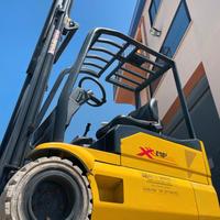 Carrello elevatore elettrico OM 3 ruote 18 quintal