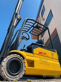 Carrello elevatore elettrico OM 3 ruote 18 quintal