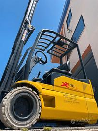 Carrello elevatore elettrico OM 3 ruote 18 quintal