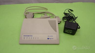 Modem ISDN seriale Digicom Tintoretto, usato, perf