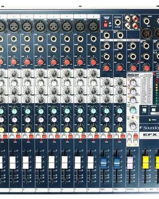 Mixer soundcraft efx8 con effetti lexicon