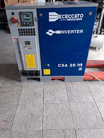 Compressore a vite Ceccato inverter usato