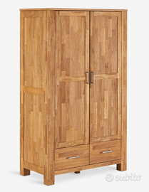 ARMADIO IN ROVERE NATURALE
