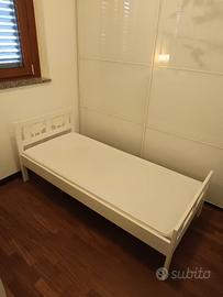 Letto/lettino Ikea Kritter 70x160cm con materasso 
