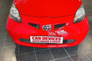 TOYOTA AYGO ROSSA - 1.0 5 PORTE - NEOPATENTATI