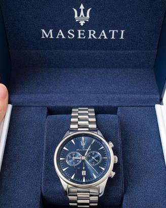 Maserati Tradizione Cronografo Blu Acciaio 🔥
