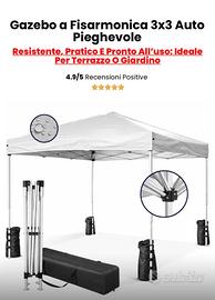Gazebo 3x3