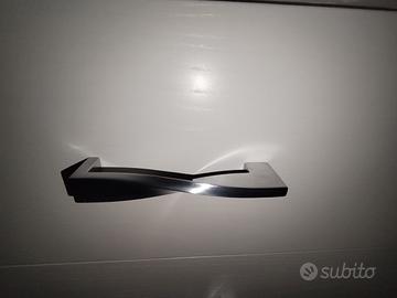 maniglie armadio acciaio