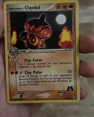 Pokémon Team Magma’s Claydol 33/95 EX  (2004) ENG