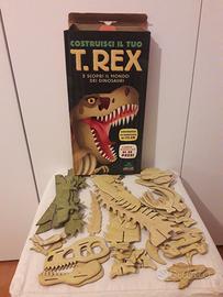 libro + modellino T-Rex 