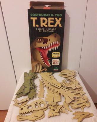 libro + modellino T-Rex 