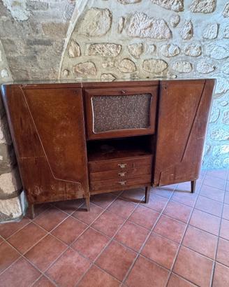 Credenza vintage in legno antico