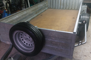 Carrello ELLEBI rimorchio carica tutto e moto