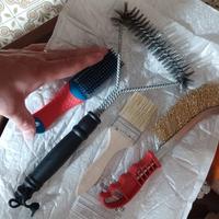 kit pulizia barbecue e griglie