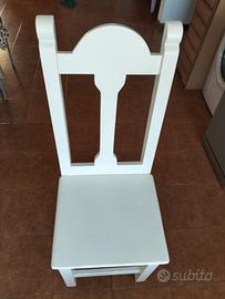 4 sedie legno convento