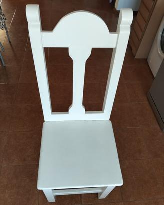 4 sedie legno convento