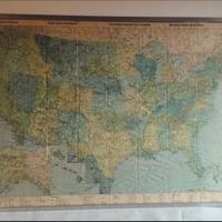 Carta geografica Stati Uniti
