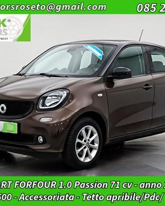 SMART ForFour 70 1.0 Passion / Tetto apribile/Pd