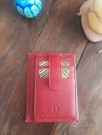 Portafoglio Roncato Rosso in Vera Pelle - NUOVO