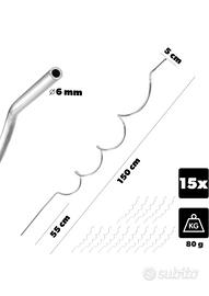 sostegni pali inox spirale pomodori orto  top