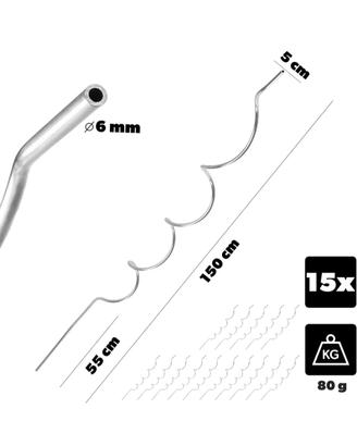 sostegni pali inox spirale pomodori orto  top
