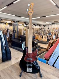 SADOWSKY JJ FRETLESS 4 CORDE BLACK + BORSA